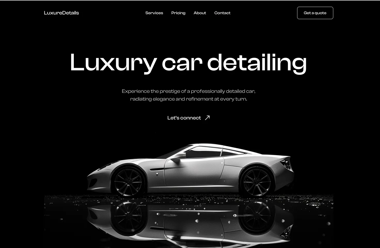 Luxury Car Detailing